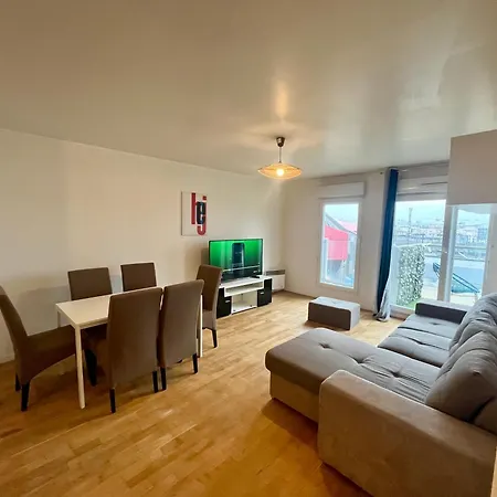 Vue Tour Eiffel - Metro - Wifi - Parking - Terrasse - Dream Host Apartamento *
